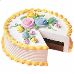 "Special Rose cake for X-mas - 1.5kg - Click here to View more details about this Product